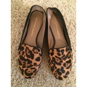 Franco Sarto Leopard print flats.