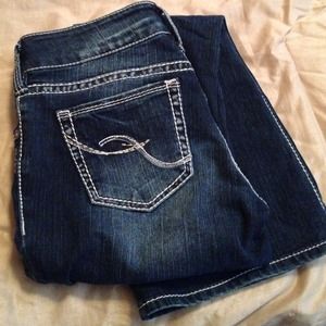 Silver jeans