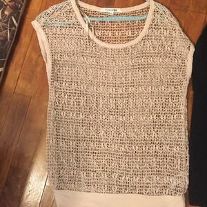 Forever 21 cream shirt size small
