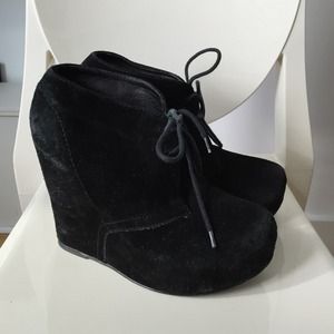 Steve Madden 'Annnie' Suede Wedge Bootie