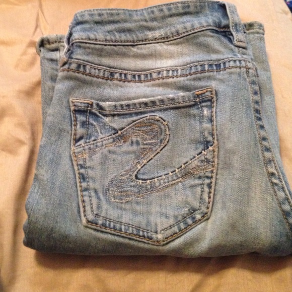 Silver jeans
