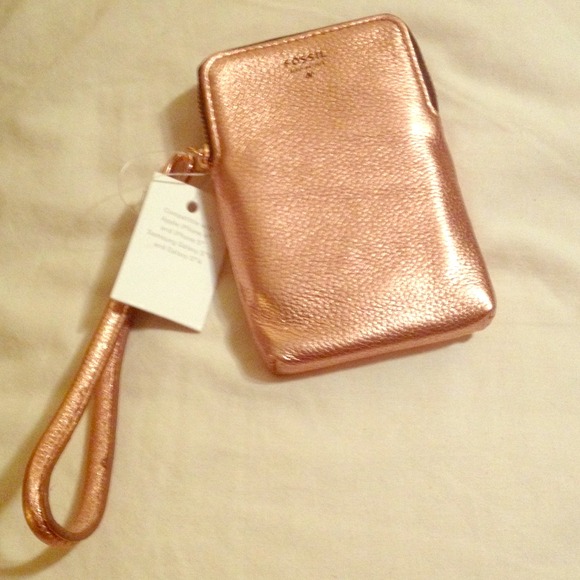 Fossil phone wristlet
