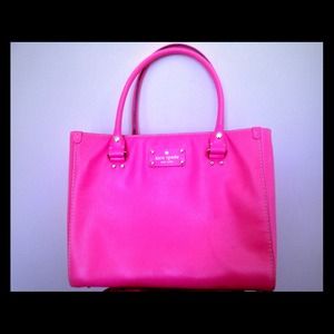Sold Kate Spade Structured Leather Tote