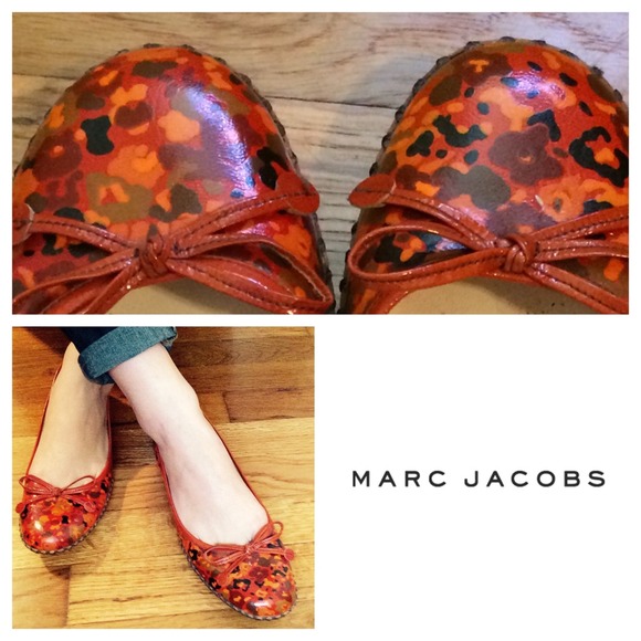 Marc Jacobs Floral Ballet Flats