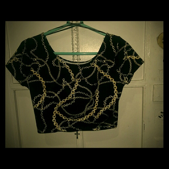 F21 Crop Top Chains