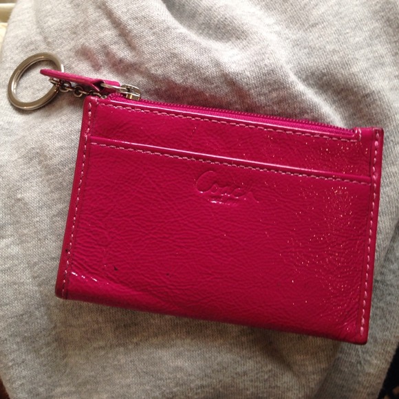 Coach key ring/cardholder/mini purse