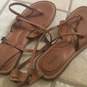Fossil sandals