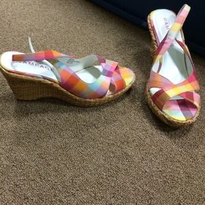 Summer wedges.