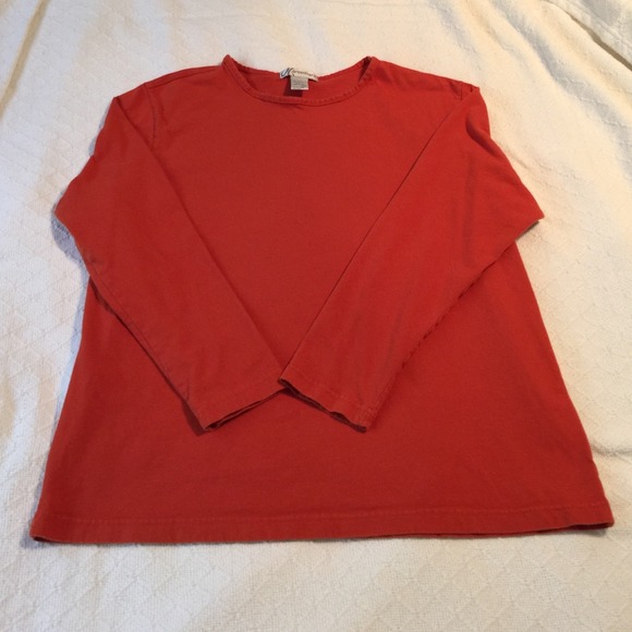 Orange long sleeve tshirt