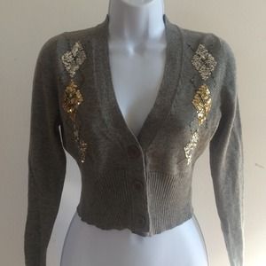 SEXY low cut crop sweater.  Never worn