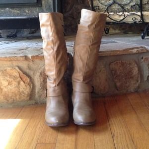 Light Tan Riding Boots