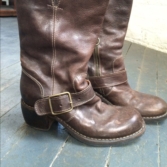 Fiorentini + Baker brown riding boots 7 7.5 38