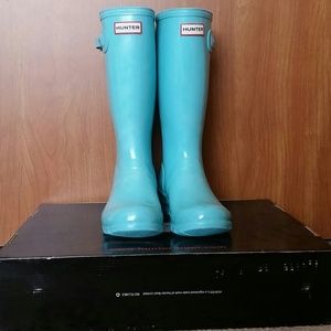 NWT Tiffany Blue Youth Hunter Boots