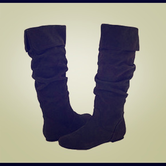 Steve Madden Bonanza Black Faux Suede Boots! 👢🎀