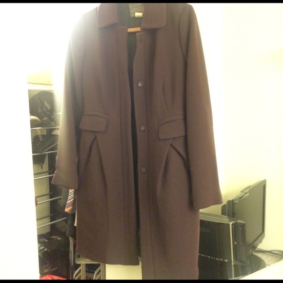 J. Crew Plum/Purple Coat