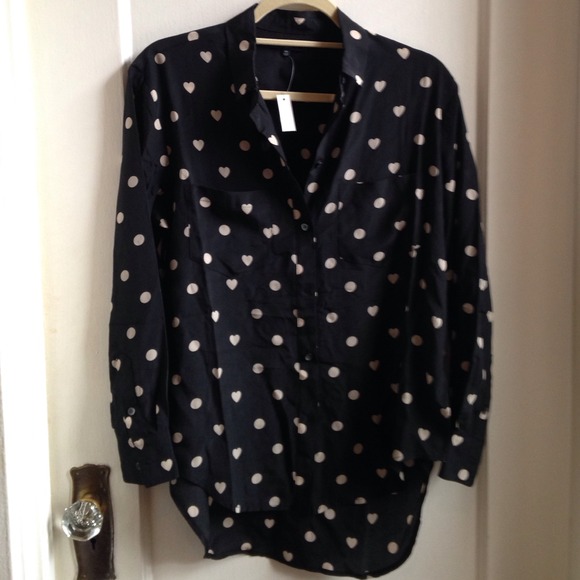 Madewell silk blouse
