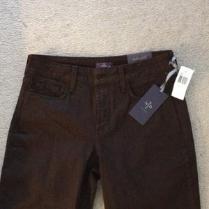 Brown jeans tags are still on