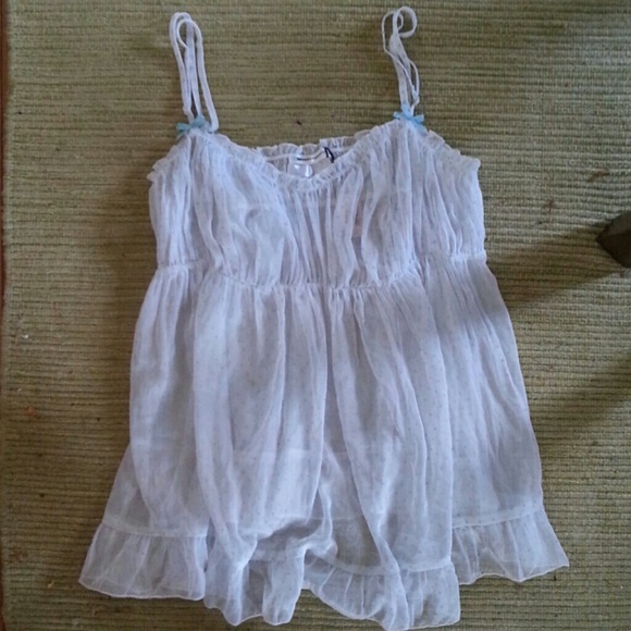 Victoria's Secret Sheer Chiffon Baby Doll