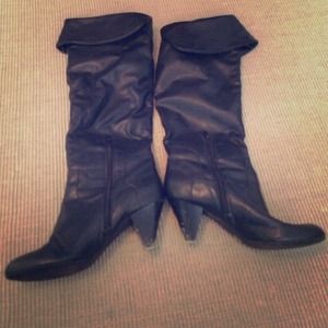 Black Inc Company knee high boots