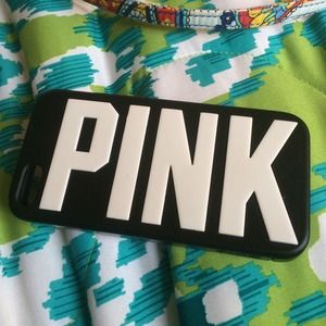 Pink Victoria's Secret Iphone case for 5/5s