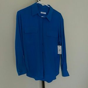 Equipment 100% silk blouse