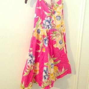 Tropical beach dress