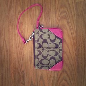 Authentic Coach wristlet