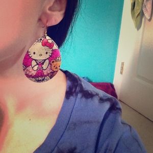 Hello kitty earings