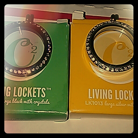2 Large Heart Lockets