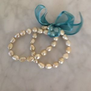 Freshwater pearl bracelets