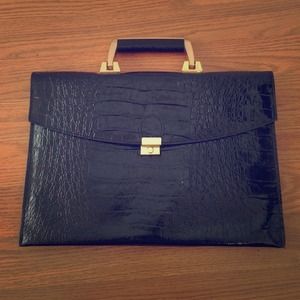 Vintage snake skin handbag