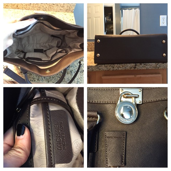 FINAL PRICE BNWOT AUTHENTIC MK HAMILTON LARGE TOTE - Picture 3 of 3