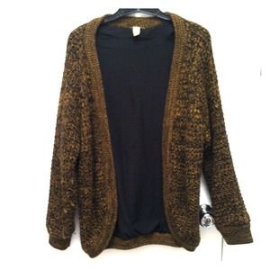 Forever 21 Thick Wool Woven Cardigan