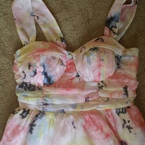 Candies Pink Floral Dress