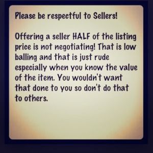 Be considerate of others!!