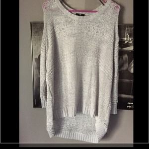 H&M grey knit sweater