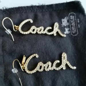 Coach earrings PRICE REDUCED