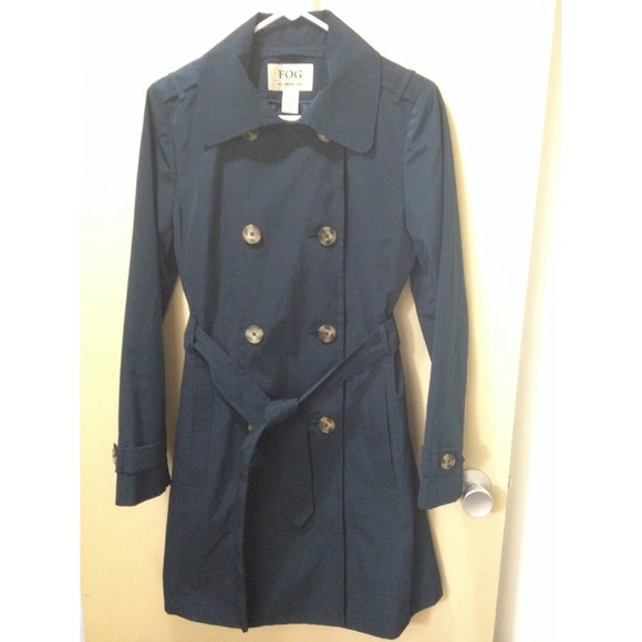 Fog by London Fog navy trench coat