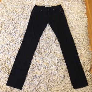 Black denim Victoria Secret Pink