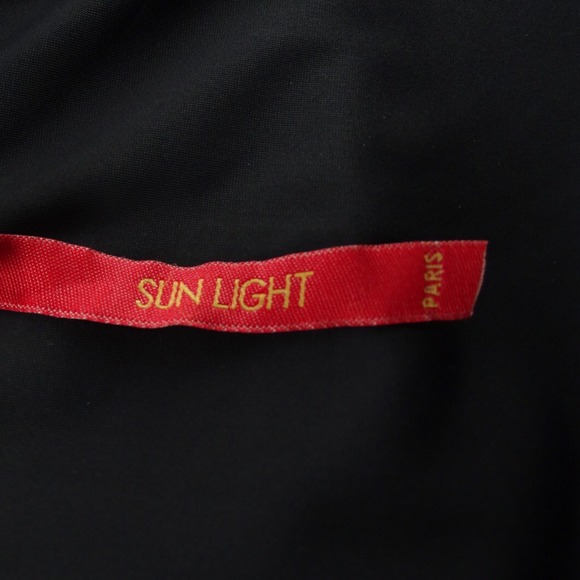 🔴SOLD🔴 SUN LIGHT | Paris Elegant Blouse Black - Picture 2 of 4