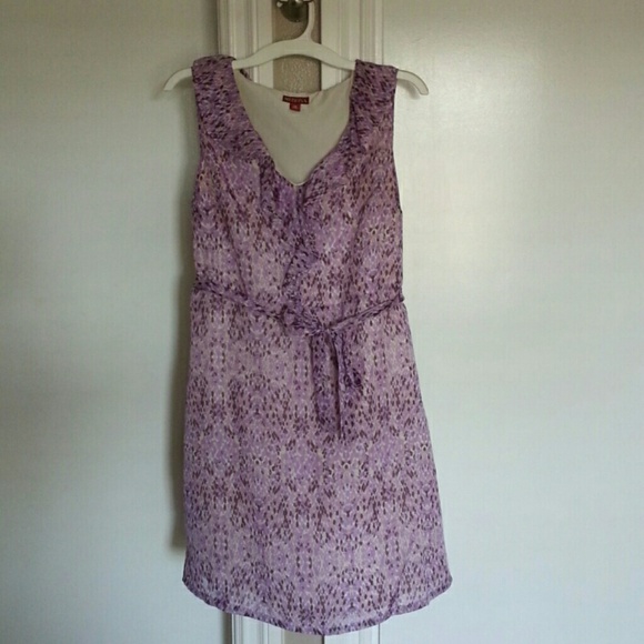 Purple/lavendar reptile print dress