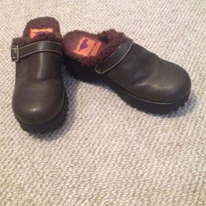Leather Clogs