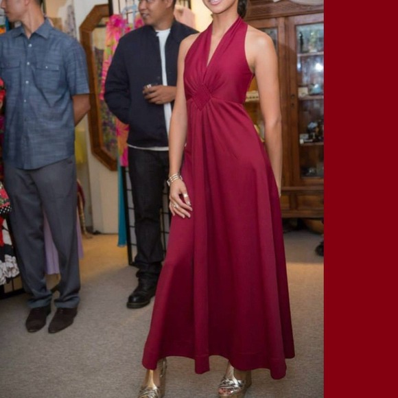 MOVING SALE! vintage red evening gown