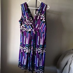 Multi tank dress.