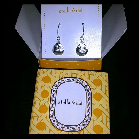 Silver earrings