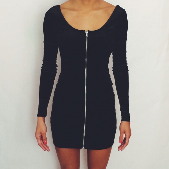 Black Velvet Dress