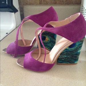 june ambrose eden purple sandals