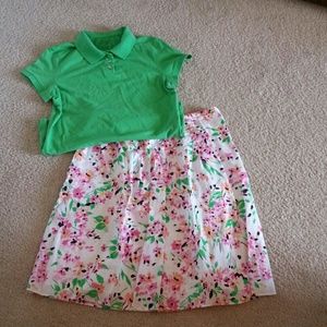 Skirt/polo bundle