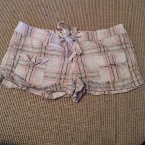 Plaid Abercrombie & Fitch Shorts