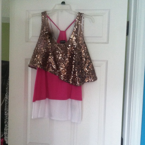 Rock and republic sequin top